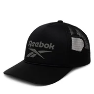 Czapki damskie - Czapka z daszkiem Reebok RBH1700-AW24 Czarny - miniaturka - grafika 1