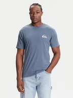 Koszulki męskie - Quiksilver T-Shirt EQYZT08181 Niebieski Regular Fit - miniaturka - grafika 1