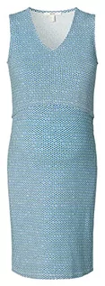 Sukienki ciążowe - ESPRIT Maternity Sukienka z dżerseju w kwiaty z funkcją karmienia, Pastel Blue - 435, XL - grafika 1