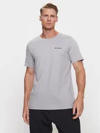 Odzież trekkingowa męska - Columbia T-Shirt Rapid Ridge™ Back Graphic Tee II Szary Regular Fit - miniaturka - grafika 1