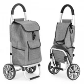 Torby i organizery dla mam - Wózek na zakupy ModernHome wodoodporny aluminiowy - miniaturka - grafika 1