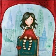 Plecaki szkolne i tornistry - Wielokolorowy Plecak Dziecięcy z jedną komorą Wzorzysty Tornister ładny - miniaturka - grafika 1