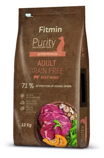 Fitmin Purity Grein Free Adult Beef 2 kg - Sucha karma dla psów - miniaturka - grafika 1