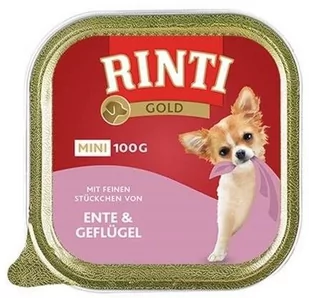 Rinti Gold Mini Kaczka i drób 16x100g - Mokra karma dla psów - miniaturka - grafika 3