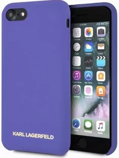 Karl Lagerfeld etui ochronne na telefon Gold Logo Silicone Case Violet przeznaczone dla iPhone 7/8 KLHCI8SLVOG # Teraz10x0% tylko do 2019 12 14! KLHCI8SLVOG - Etui i futerały do telefonów - miniaturka - grafika 1
