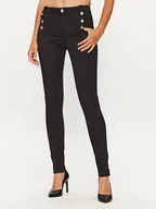 Spodnie damskie - Morgan Jeansy 232-PAME Czarny Slim Fit - miniaturka - grafika 1