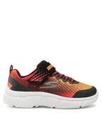Buty dla chłopców - Skechers Sneakersy Norvo 405035L/BKRD Pomarańczowy - miniaturka - grafika 1