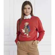 Bluzy damskie - POLO RALPH LAUREN Bluza BEAR Regular Fit - miniaturka - grafika 1