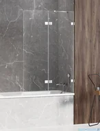Akcesoria do armatury i ceramiki - NEW TRENDY Avexa parawan nawannowy 2-częściowy 140x150 cm prawa przejrzyste EXK-1963 | - miniaturka - grafika 1