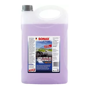 Sonax LETNI PŁYN DO SPRYSKIWACZY 4L NANO PRO - Płyny eksploatacyjne do aut - miniaturka - grafika 1