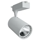 Lampy pozostałe - DPM SOLID Reflektor szynowy LED 20 W 1600 lm barwa zimna biały STR-20W-W - miniaturka - grafika 1