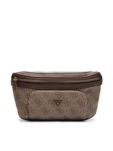 Guess Saszetka nerka Vezzola Smart Mini Bags HMEVZL P3231 Beżowy - Nerki - miniaturka - grafika 1