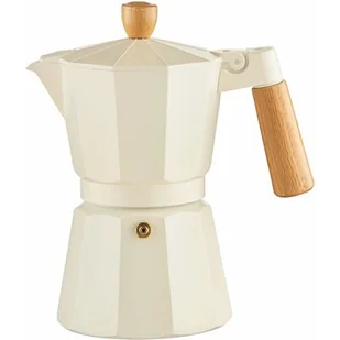 Kremowa Kawiarka Aluminiowa Natural Ambition 300 Ml - Zaparzacze i kawiarki - miniaturka - grafika 1