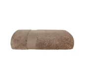 Ręczniki - Ręcznik Fashion 70x140 cm beżowy 550g/m2 z bordiurą frotte bawełniany jednobarwny - miniaturka - grafika 1