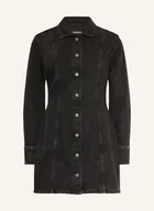 Sukienki - Guess Jeans Sukienka Jeansowa schwarz - miniaturka - grafika 1