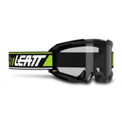 Gogle i okulary motocyklowe - Gogle Cross Leatt Vizion 2.5 Clear 90% VLT Czarny/Neonowy Żółty - miniaturka - grafika 1