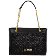 Torebki damskie - Love Moschino Damska torba na ramię Borsa A Spalla, czarny - jeden rozmiar - miniaturka - grafika 1