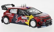 Samochody i pojazdy dla dzieci - Ixo Models Citroen C3 Wrc, No.1 Red Bull Rallye   1:43 Ram712 - miniaturka - grafika 1