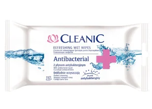 Cleanic HARPER HYGIENICS Chusteczki odświeżające Antibacterial x 15 szt |  OD 149 PLN! - Apteczki i materiały opatrunkowe - miniaturka - grafika 6