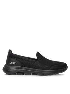 Skechers Półbuty Go Walk 5 15901/BBK Czarny - Półbuty damskie - miniaturka - grafika 1