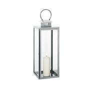 Lampy ogrodowe - Cilio Lampion Torre M, srebrny, 20x20x63 cm - miniaturka - grafika 1