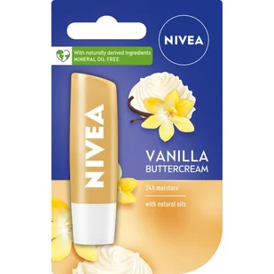 Nivea Lip Care Pomadka ochronna VANILLA BUTTERCREAM 4g - Szminki - miniaturka - grafika 2
