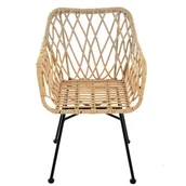 Fotele i krzesła ogrodowe - Krzesło ogrodowe PATIO Desire beżowy - miniaturka - grafika 1