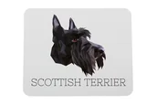 Podkładki pod mysz - Terier szkocki podkładka geometryczny Art-Dog - miniaturka - grafika 1