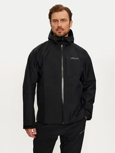 Marmot Kurtka outdoor Waypoint M15780 Czarny Regular Fit - Odzież trekkingowa męska - miniaturka - grafika 1
