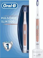 Szczoteczki elektryczne - Oral-B Pulsonic Slim 1100 Różowy - miniaturka - grafika 1
