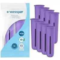 8x Wessper Zamienny Wkład Filtrujący Do Butelek Dafi (Zamiennik) Fioletowy - Wkłady filtrujące - miniaturka - grafika 1