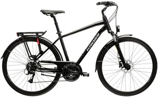 Rower trekkingowy męski Kross Trans 4.0 28 M(19") czarny/szary połysk - Rowery - miniaturka - grafika 1