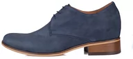 Półbuty męskie - Męskie buty podwyższające KATANIA +7CM - miniaturka - grafika 1