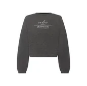 Bluzy damskie - bluza sportowa damska szara szybkoschnąca M - miniaturka - grafika 1