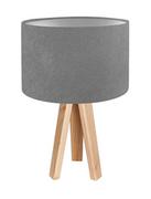 Lampy stojące - Macodesign Lampa stołowa Kamelia 010s-013, srebrna, 60 W - miniaturka - grafika 1
