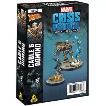 Marvel Crisis Protocol. Domino & Cable Atomic Mass Games - Gry bitewne - miniaturka - grafika 1