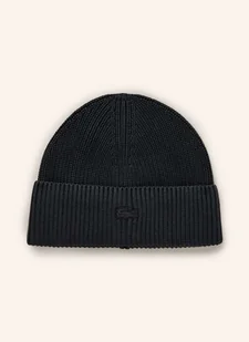 Lacoste Czapka schwarz - Czapki damskie - miniaturka - grafika 1