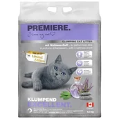 Żwirek dla kotów - PREMIERE Żwirek zbrylający o zapachu Wellness 12 kg - miniaturka - grafika 1