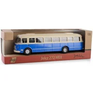 Samochody i pojazdy dla dzieci - Kolekcja PRL Jelcz 272 autobus niebieski Daffi - miniaturka - grafika 1