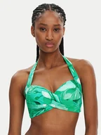 Stroje kąpielowe - Seafolly Góra od bikini Secret Garden 30806-220 Zielony - miniaturka - grafika 1