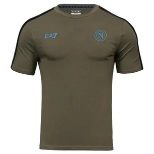 SSC NAPOLI Reprezentacja koszulki Ea7 Unisex - dla dorosłych - Koszulki sportowe męskie - miniaturka - grafika 1