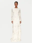 Sukienki - YAS Sukienka wieczorowa Floree 26036358 Biały Regular Fit - miniaturka - grafika 1