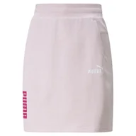 Spódnice - Spódnica damska Puma POWER COLORBLOCK różowa 84712616-S - miniaturka - grafika 1