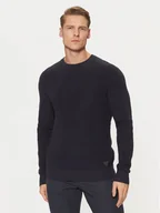 Swetry męskie - Guess Sweter M5RR09 Z3BV1 Granatowy Regular Fit - miniaturka - grafika 1