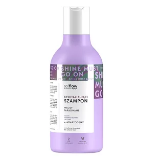 So!Flow So!Flow - Rewitalizujący Szampon do włosów farbowanych 400ml - Szampony do włosów - miniaturka - grafika 1