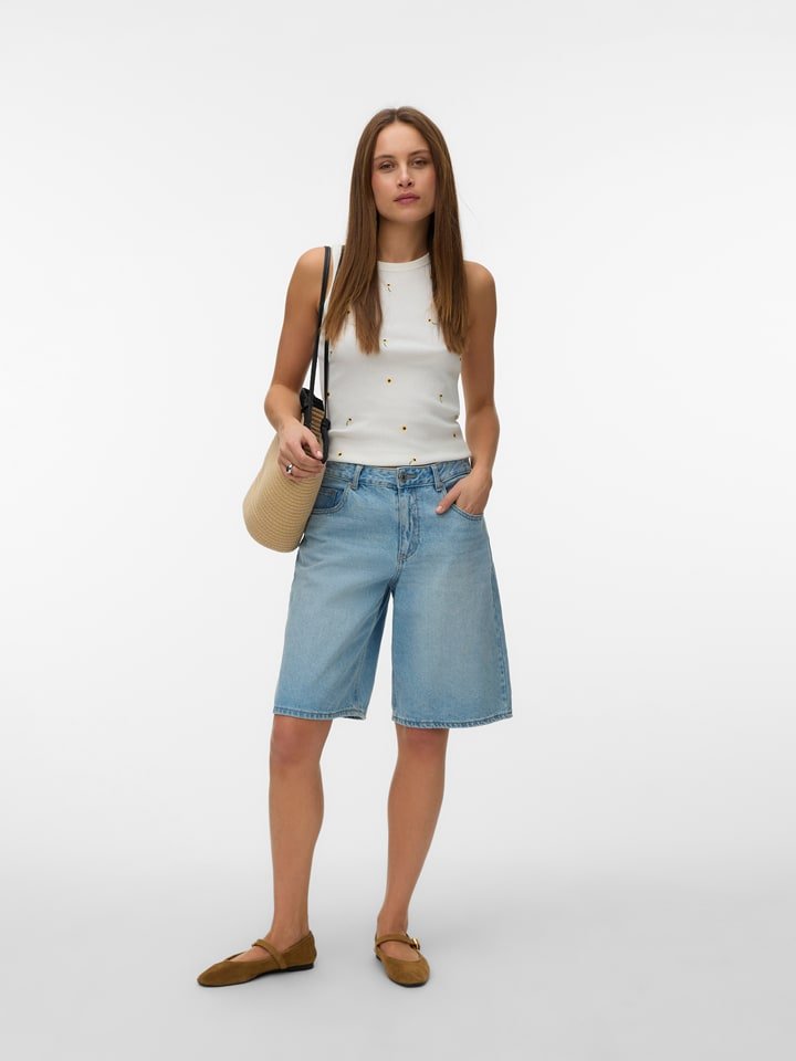 Vero Moda Top w kolorze białym