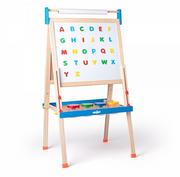 Tablice dla dzieci - Woody Tablica obustronna ABC, 59 x 57 x 129 cm - miniaturka - grafika 1