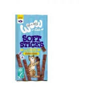 Przysmaki dla kotów - Wow Cat Soft Sticks Lachs - miękkie przysmaki z łososiem dla kota 6 x 5 g - miniaturka - grafika 1