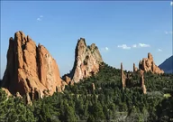 Plakaty - The Garden of the Gods, a public park in Colorado Springs, Colorado USA, Carol Highsmith - plakat 80x60 cm - miniaturka - grafika 1