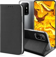 Etui i futerały do telefonów - Hello Case ETUI Z KLAPKĄ DO Oppo Reno 5Z / A94 5G / F19 Pro Plus 5G CZARNE MAGNETYCZNE - miniaturka - grafika 1
